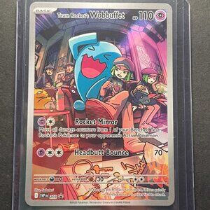Team Rocket's Wobbuffet Promo SV: Scarlet & Violet Promo Cards 203 NM Pokemon Ca